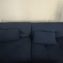 Convertible futon sofa bed