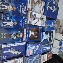 Bobbleheads Dodgets Angels. Quakes 66ers