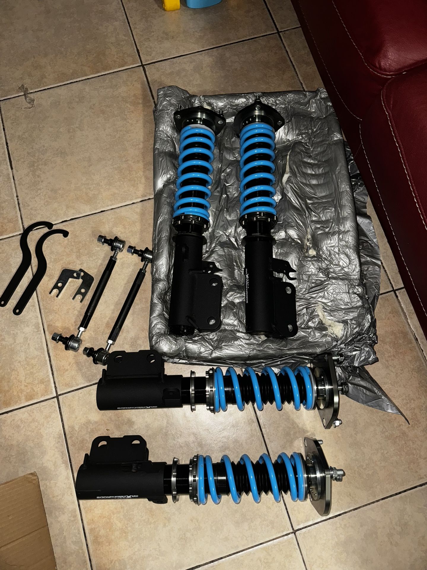 I am selling coilovers for a 2012-2017 Toyota Camry.