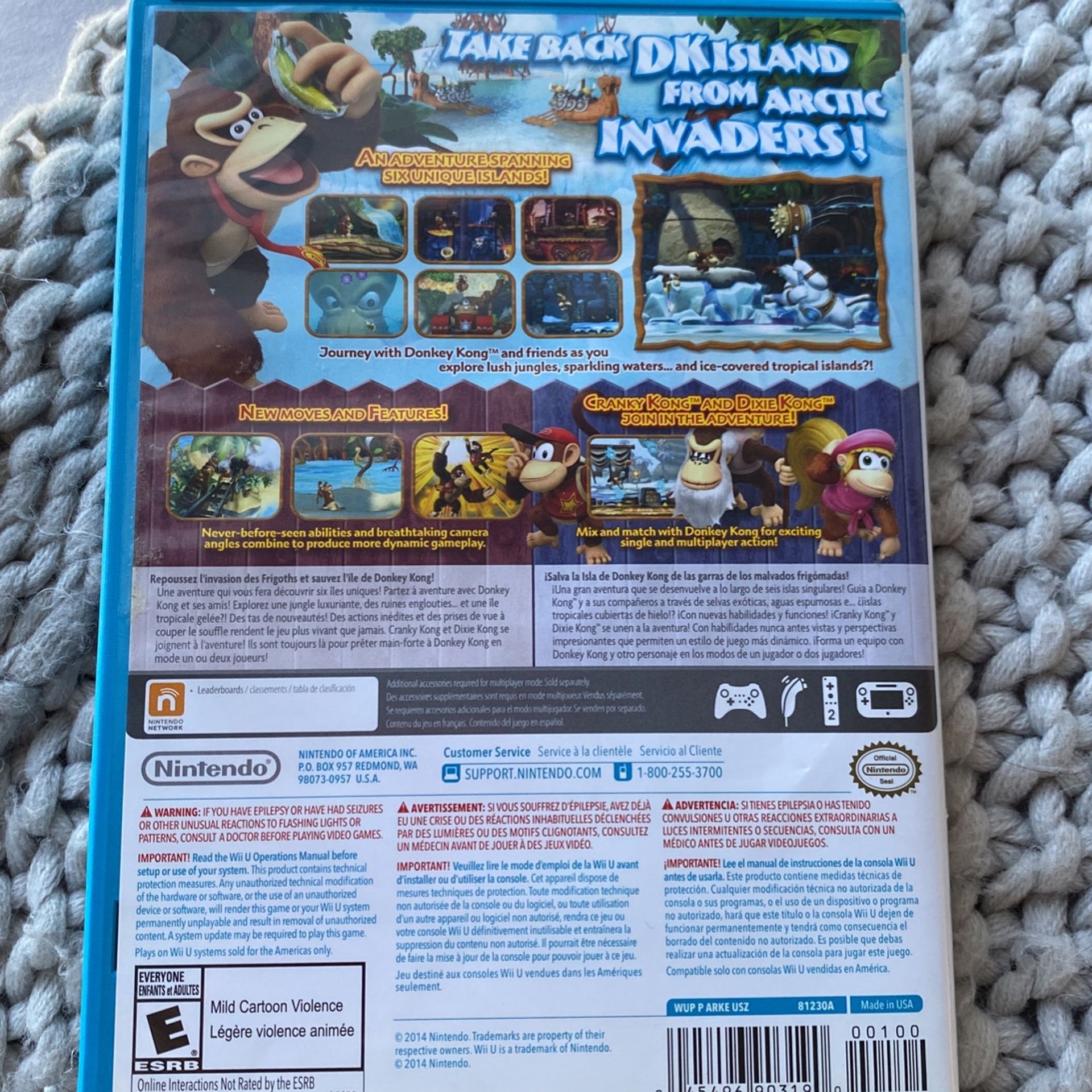 Wii U Donkey Kong Freeze