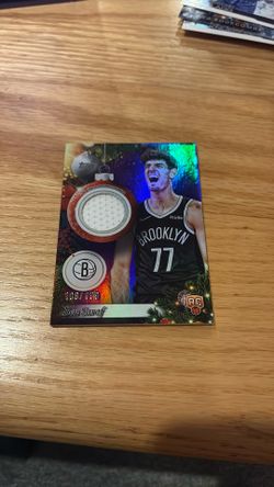 Ben Saraf patch out of 199 rookie tops