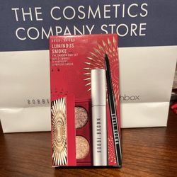 Bobbi Brown Holidays Luminous Smoke Eyeshadow Metallic Duo + Eyeliner + Mascara