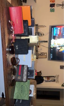 Wallets and glasses