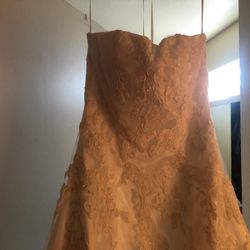 White Wedding Gown By Sue Wong Size 4