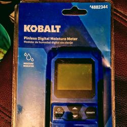 Kobalt Pinless Digital Moisture Meter