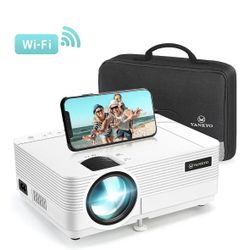 Vankyo - Leisure 470 Native 720P Wireless Single LCD Mini Projector - White