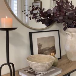 Console Table & Mirror 