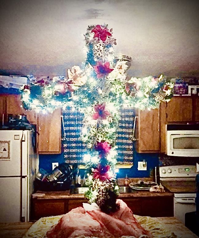 Cross christmas trees $60 turlock