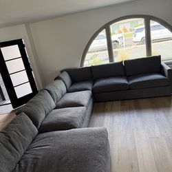 Huge gray sectional