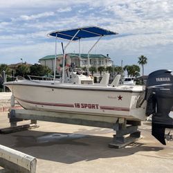 Wellcraft 18’ Boat , Yamaha 150 Engine  (Clear Title)