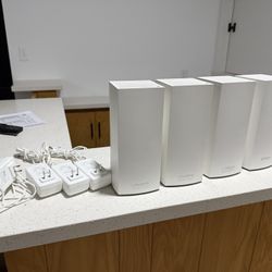 Linksys MX8500 Velop AXE6600 Mesh WiFi 6E System – 4 Nodes