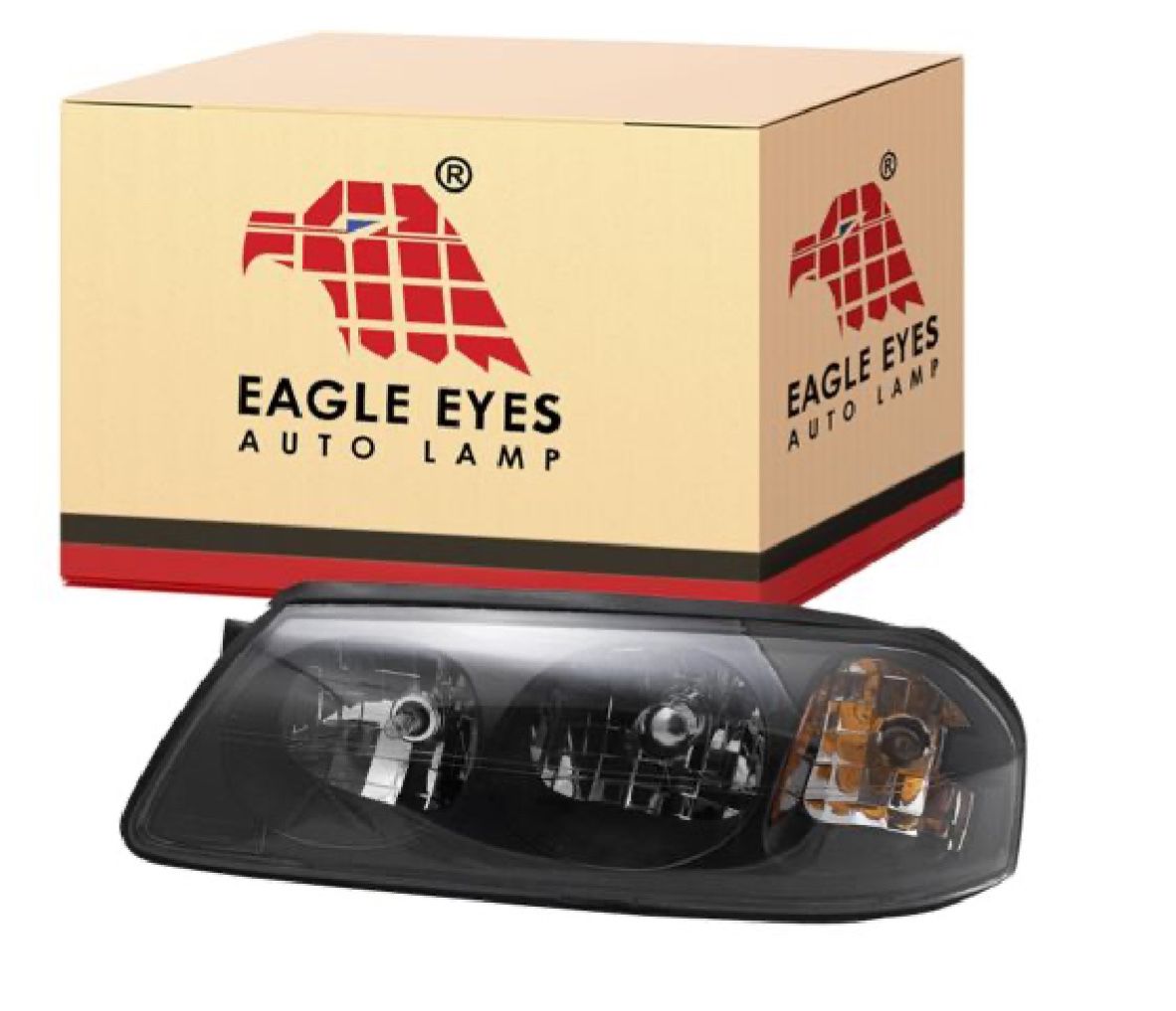 NEW Eagle Eyes GM212-B001L Headlight Assembly 2000-2004 Chevy Impala Left Side