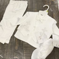 Baptism/bautizo  Size 2t New