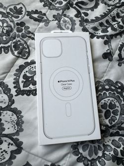 Apple 14 Plus Clear Case