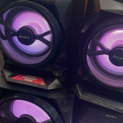 sony LBT-GPX555 sound system