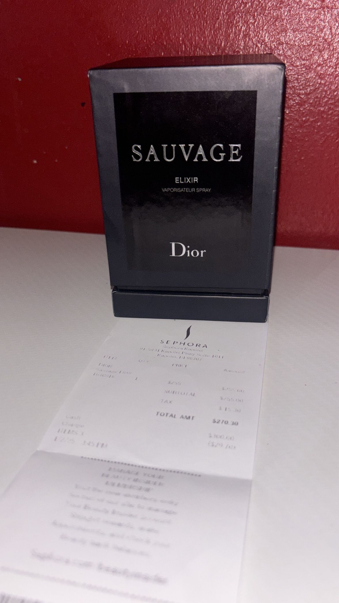 Dior Sauvage Smell Good