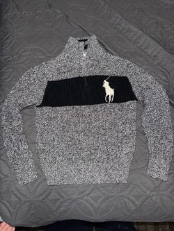 Boys Polo Knit Sweater Size 10