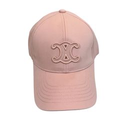 Celine Triomphe Baseball Cap In Cottton