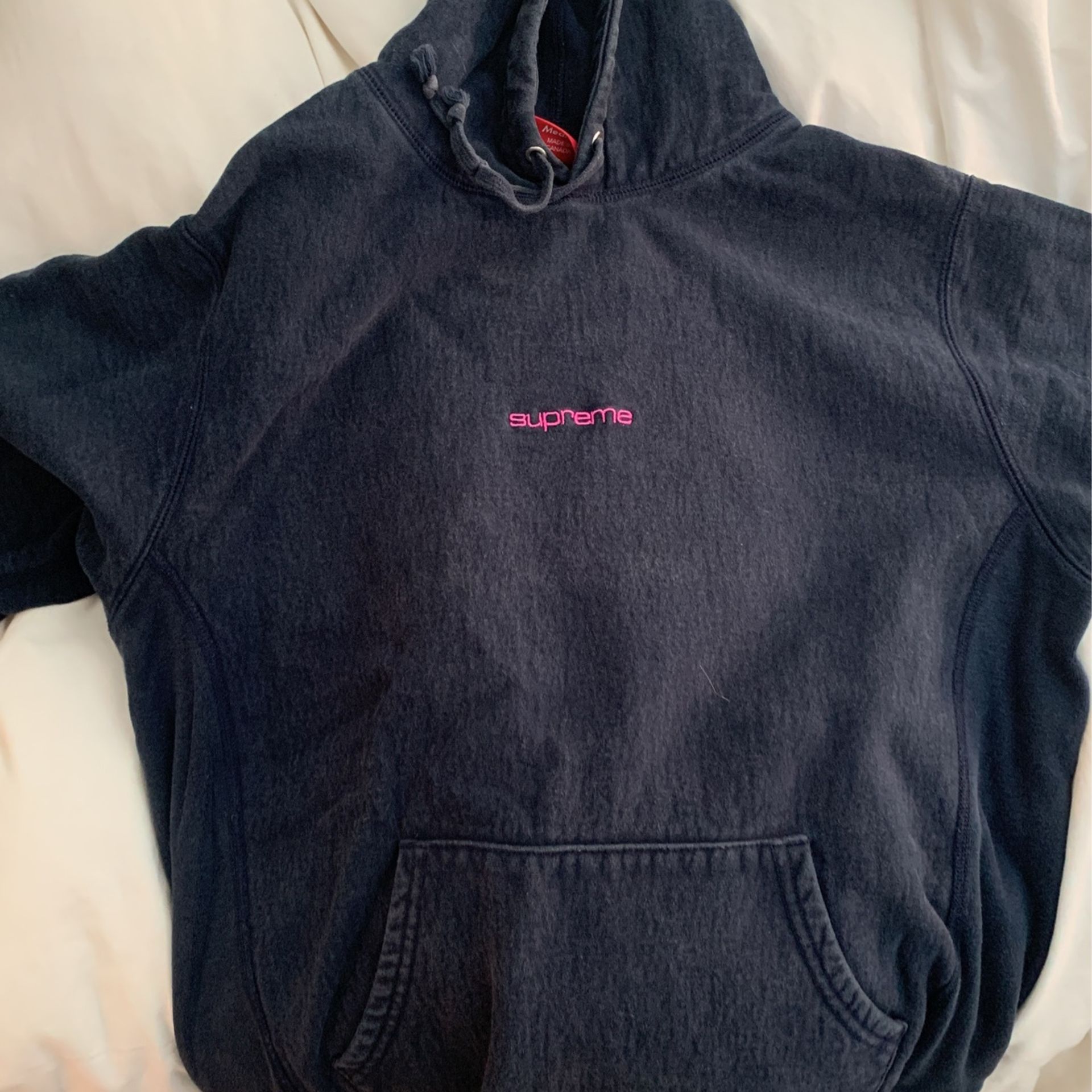 Supreme Compact Logo Hoodie Size Medium