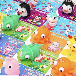 Valentines Cards With Keychain