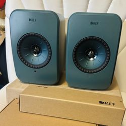 KEF ~[LSX II LT] WIRELESS HI-FI SPEAKERS • 200W • Bluetooth • Chromecast• AirPlay 2 •Zero Distortion