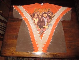 VINTAGE AC/DC HIGHWAY TO HELL TOUR SHIRT - AUTHENTIC!