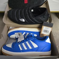 North Face Thermoball Traction And Adidas Break Start Shes Size 11