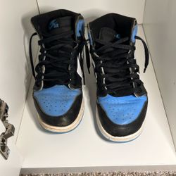 Jordan 1 Blue Unc Size 7Y