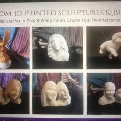 Custom 3d Print Busts