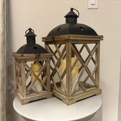 Rustic lanterns