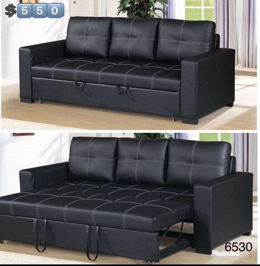 Sofa Bed Negro.  Buena Calidad. 