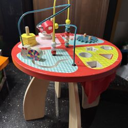Wooden Baby/Toddler  Activity Center 