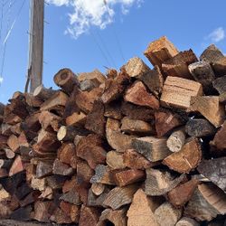 Dry Split Almond Mix Firewood!!!Ready Too Burn Seasoned Wood!!!