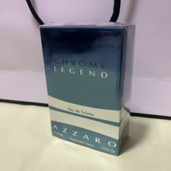 Azzaro Chrome Legend Eau de Toilette, cologne 75ml Brand New In Sealed Box!
