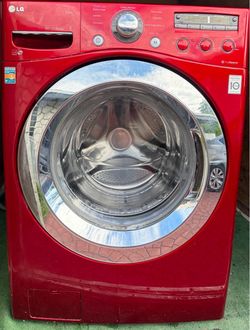 LG Washer and Dryer with pedestal