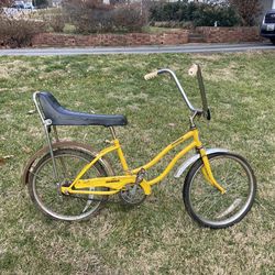 🚲 Rare Vintage 20” RAMPAR Muscle Bike – Classic Banana Seat Cruiser!
