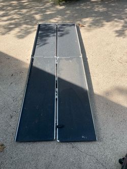 Folding Wheelchair Ramp Aluminum