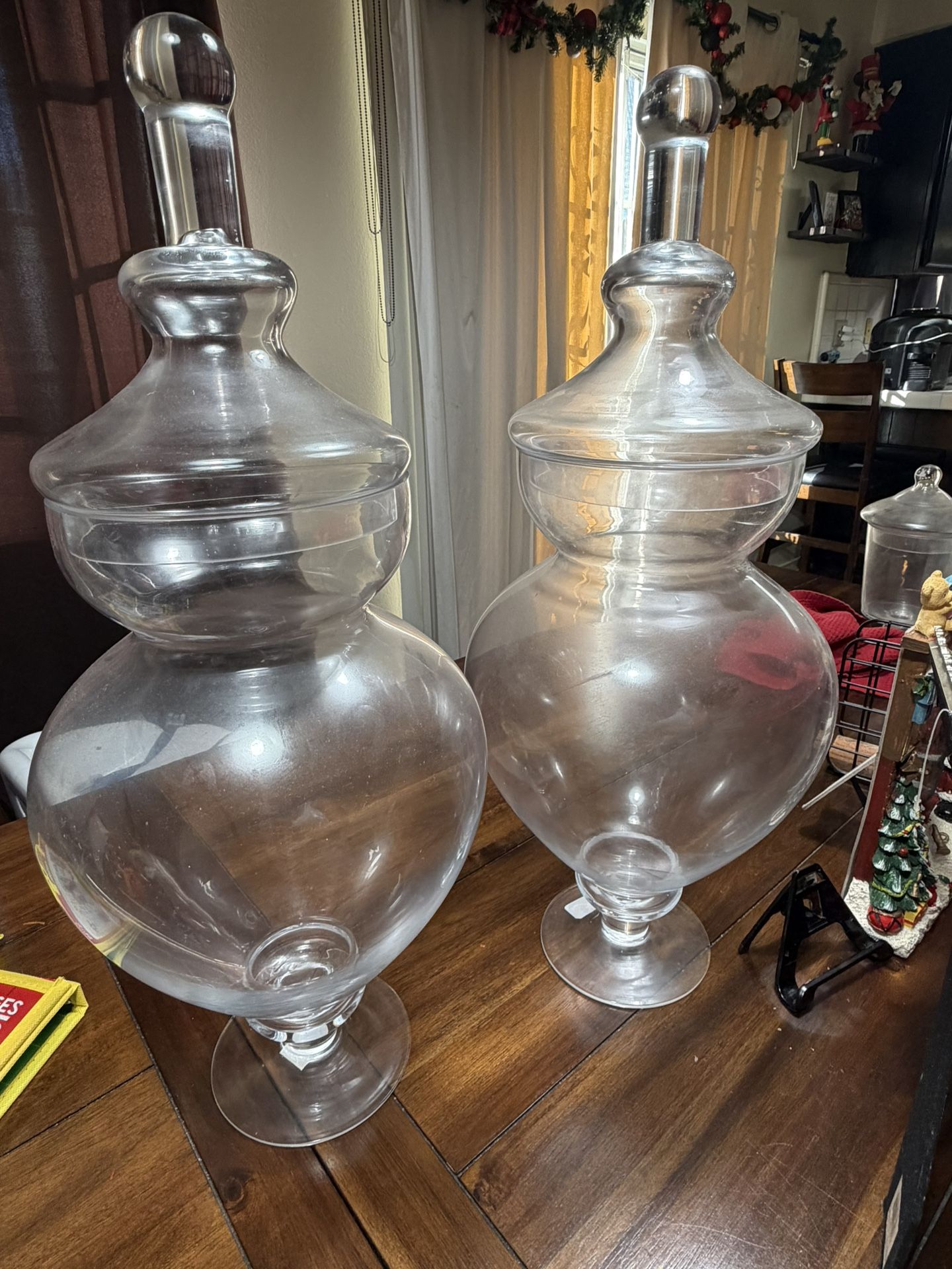 Candy/ Decorative Glass Jars $20