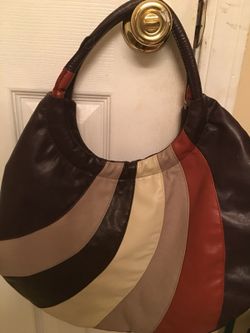 Multicolored handbag