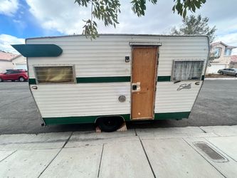 1967 Shasta camper canned ham/ wings