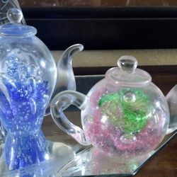 Your Choice Blown Glass Artisan Teapots