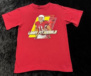 Mens Medium Vintage Y2K Arizona Cardinals Larry Fitzgerald Graphic Tshirt