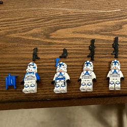 8 Lego Star Wars minifigures