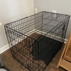 Folding Metal Wire Dog Crate