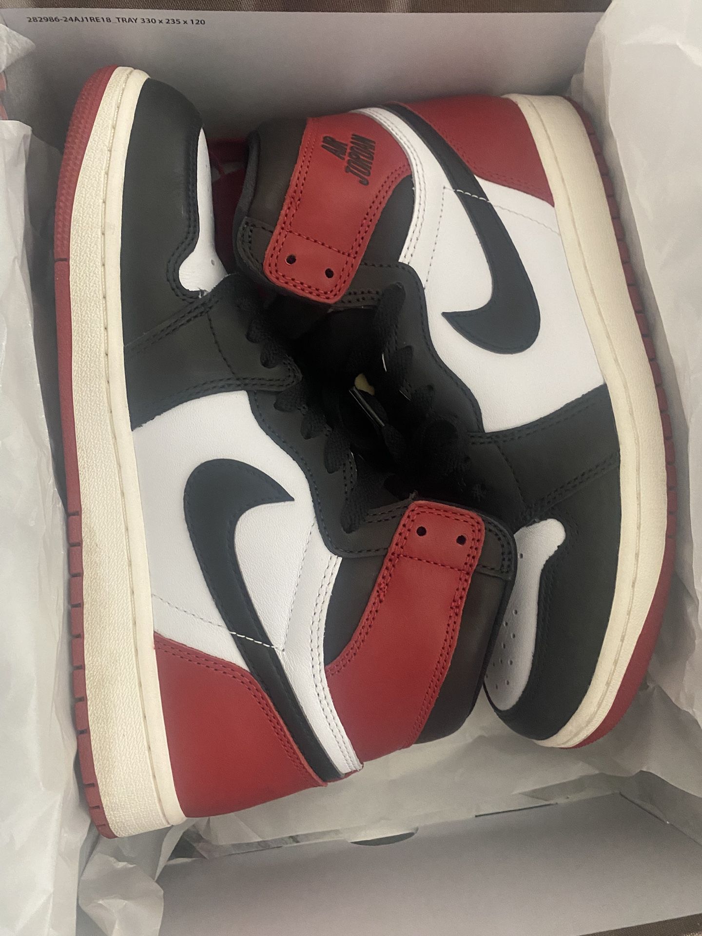 Jordan 1 Black Toe