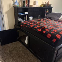 Full Bed Frame & Headboard 