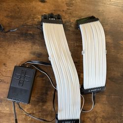 Lian Li RGB Strimmer Cables With Controller Hub (Triple 8 Pin + MB Cable)