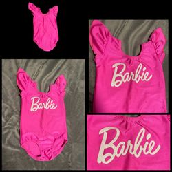 Swimsuit For Girl Logo Barbie 