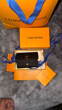 Real, Louis Vuitton wallet couture 