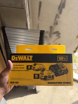DeWalt DCB135C 12V Battery & Charger Kit – Brand New (2 Batteries)